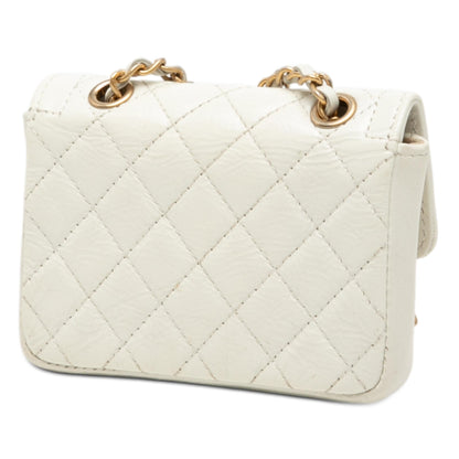 Chanel Mini CC Shiny Aged Calfskin Waist Bag
