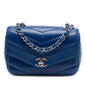 Chanel Mini Caviar Chevron Data Center Envelope Flap