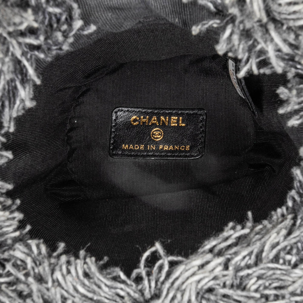 Chanel Mini Denim Mood Bucket with Chain