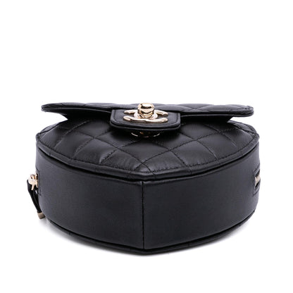 Chanel Mini Lambskin CC in Love Heart Crossbody