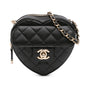Chanel Mini Lambskin CC in Love Heart Crossbody
