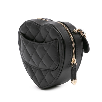 Chanel Mini Lambskin CC in Love Heart Crossbody