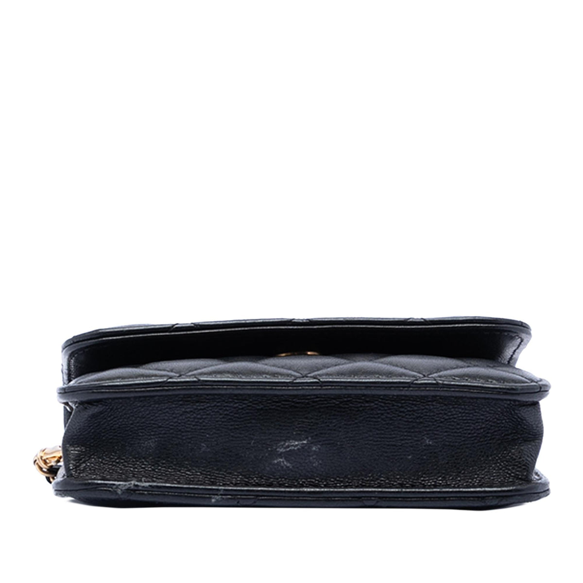 Chanel Mini Lambskin Pearl Crush Clutch with Chain