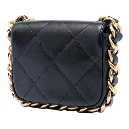 Chanel Mini Quilted Calfskin Framing Chain Flap