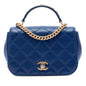 Chanel Mini Quilted Caviar Carry Around Flap