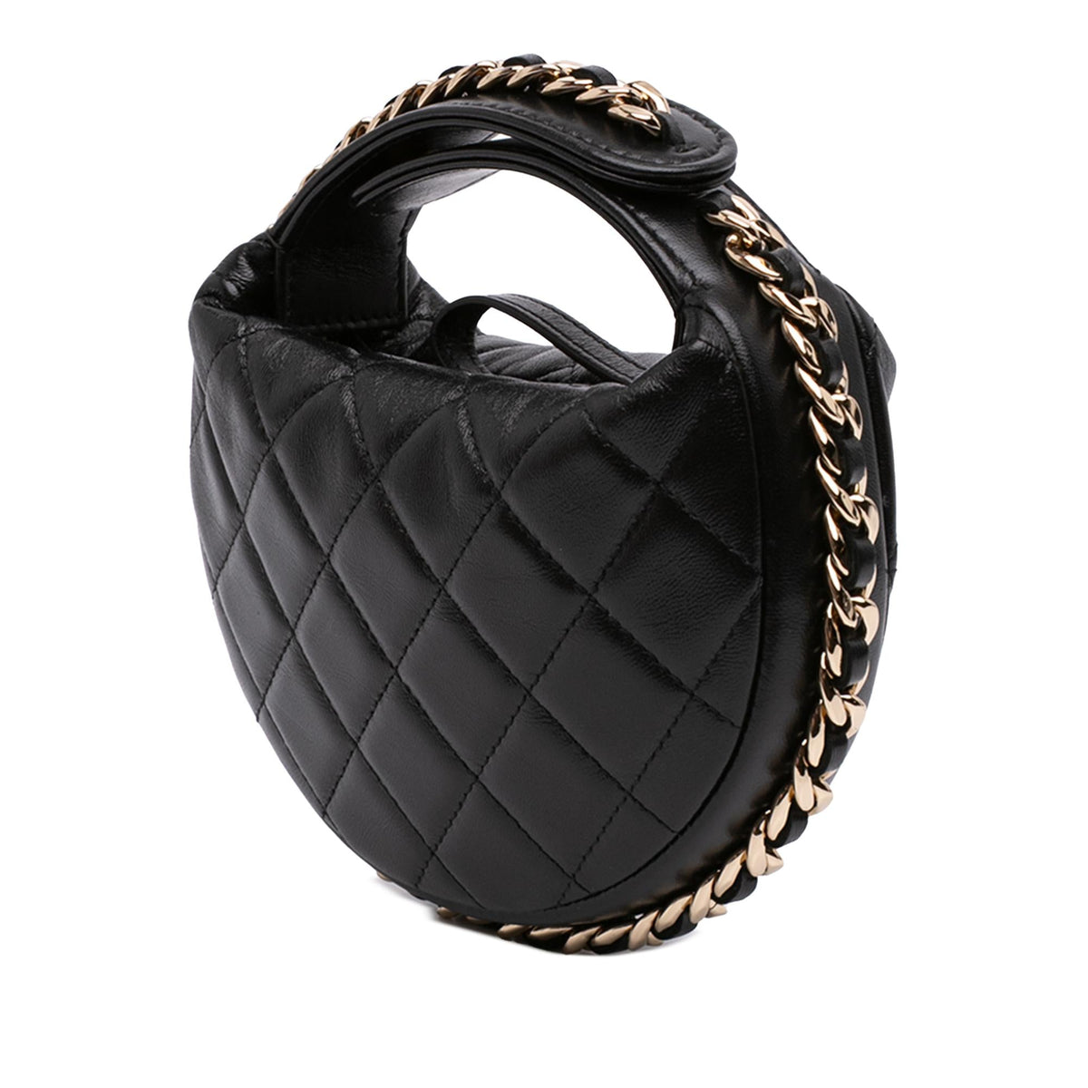 Chanel Mini Quilted Lambskin Chain Around Pouch