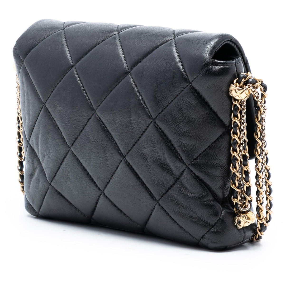 Chanel Mini Quilted Lambskin Crush on Chains Flap
