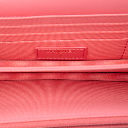 Chanel Mini Quilted Lambskin Pending CC Wallet On Chain