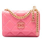 Chanel Mini Quilted Lambskin Pending CC Wallet On Chain