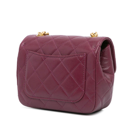 Chanel Mini Quilted Lambskin Single Flap