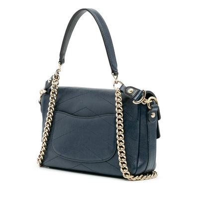 Chanel Mini Quilted Sheepskin Double Chevron Flap
