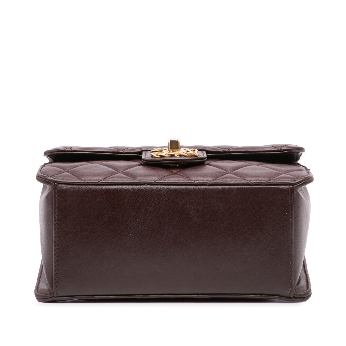 Chanel Mini Quilted Shiny Lambskin Single Flap