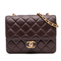 Chanel Mini Quilted Shiny Lambskin Single Flap