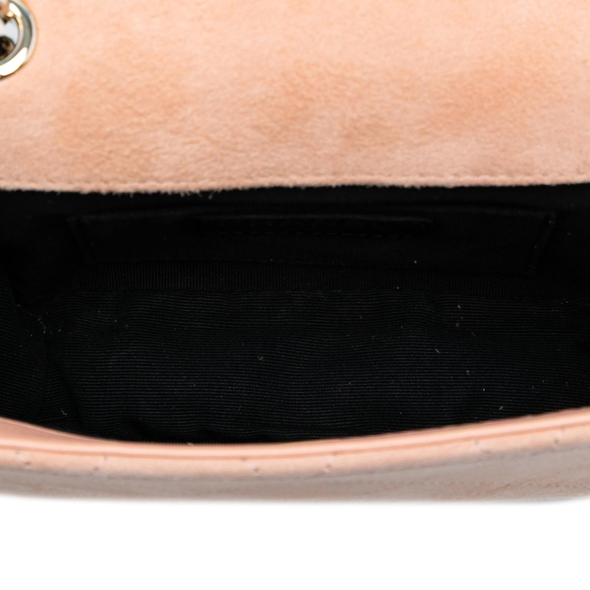 Chanel Mini Quilted Suede Braided My Own Frame Flap