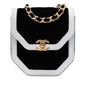 Chanel Mini Quilted Velvet Place Vendome Single Flap