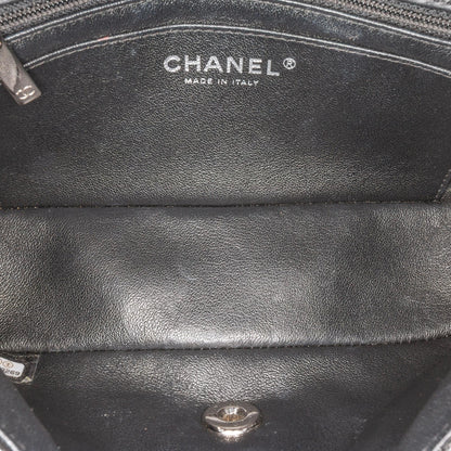 Chanel Mini Rectangular Bicolor Patent Leather Flap Bag