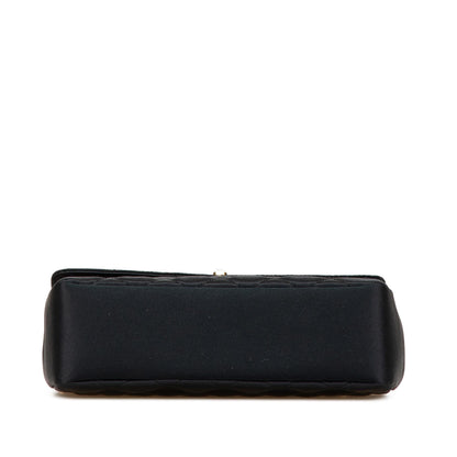 Chanel Mini Rectangular CC Quilted Satin Flap