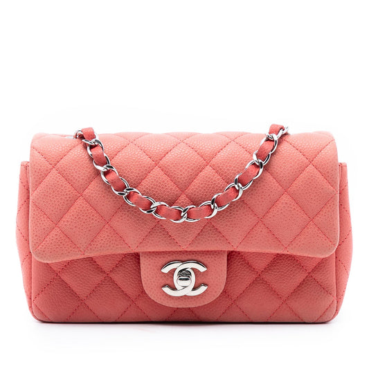 Chanel Mini Rectangular Classic Caviar Single Flap