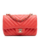 Chanel Mini Rectangular Classic Chevron Lambskin Single Flap
