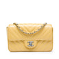 Chanel Mini Rectangular Classic Chevron Patent Single Flap