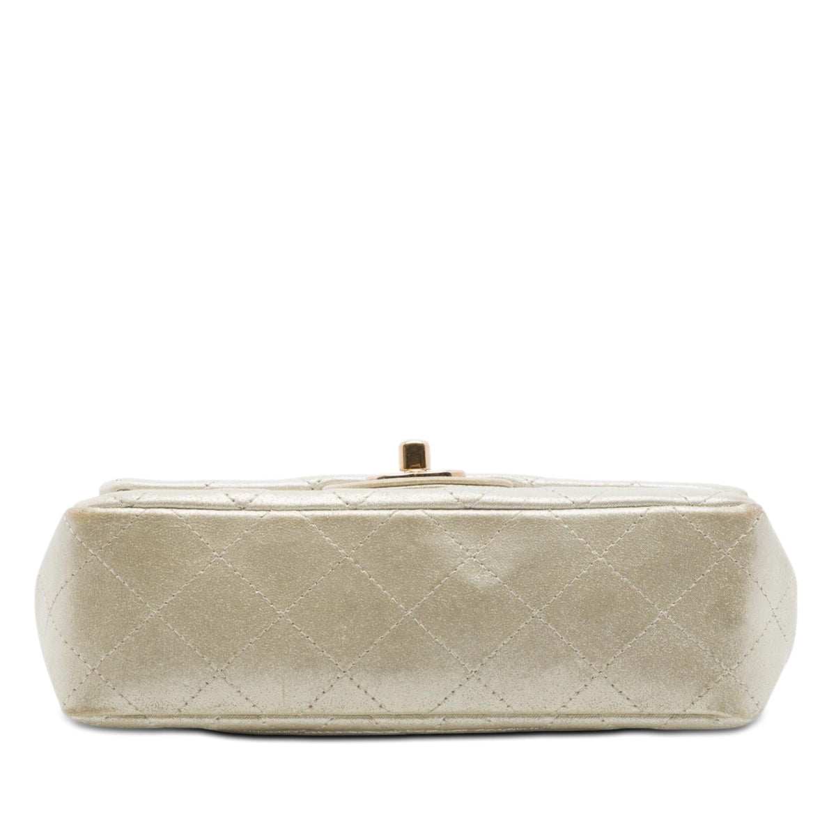 Chanel Mini Rectangular Classic Iridescent Lambskin Single Flap