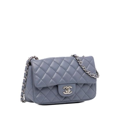 Chanel Mini Rectangular Classic Lambskin Single Flap
