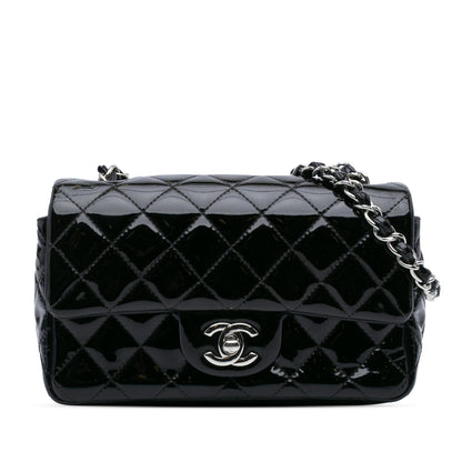 Chanel Mini Rectangular Classic Patent Single Flap