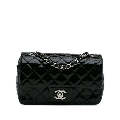 Chanel Mini Rectangular Classic Patent Single Flap