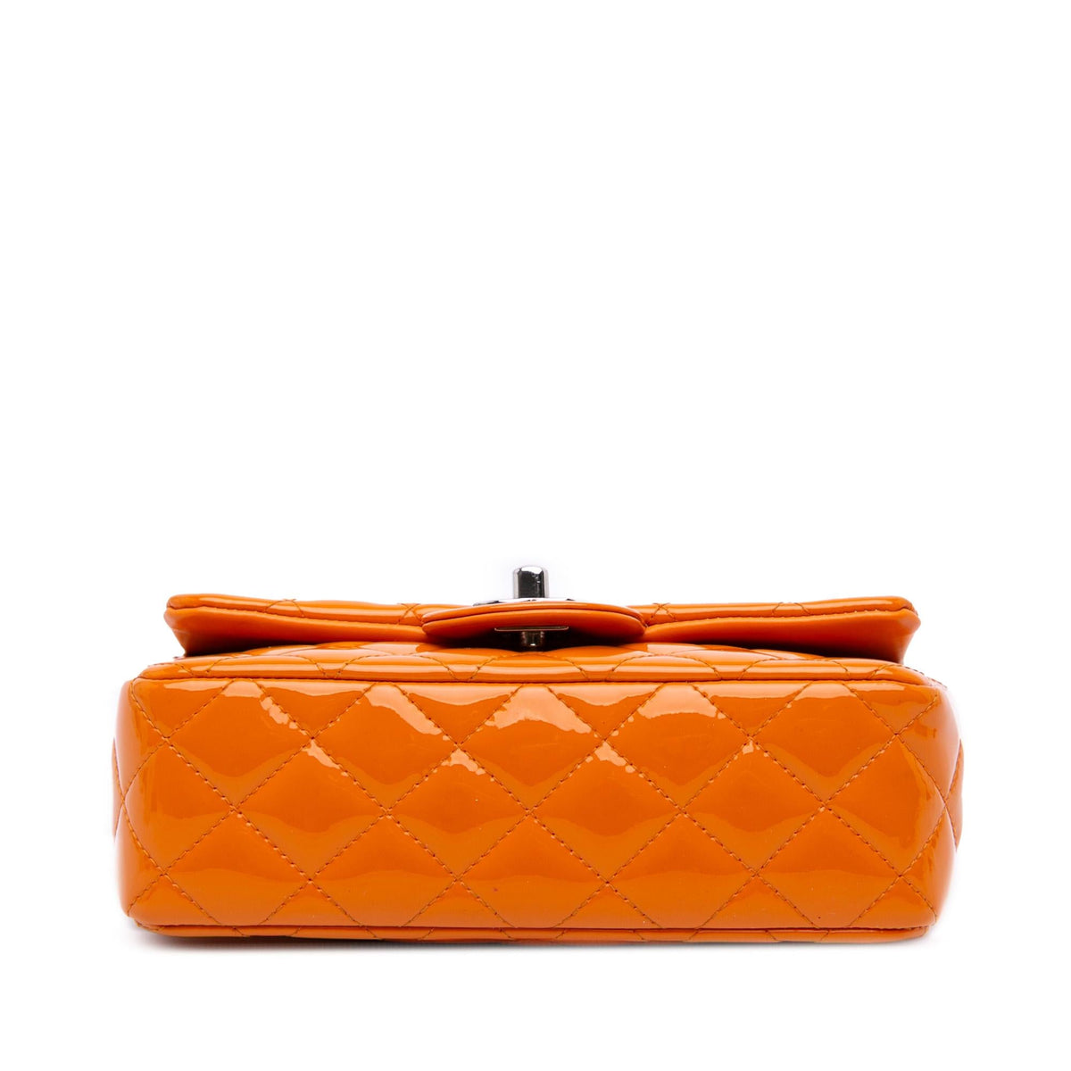 Chanel Mini Rectangular Classic Patent Single Flap