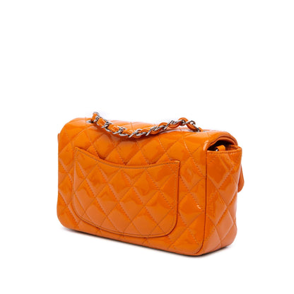 Chanel Mini Rectangular Classic Patent Single Flap