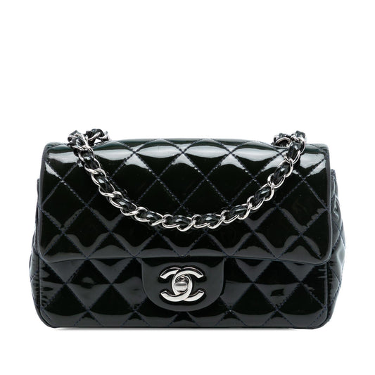Chanel Mini Rectangular Classic Patent Single Flap