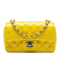 Chanel Mini Rectangular Classic Patent Single Flap