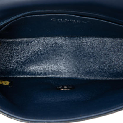 Chanel Mini Rectangular Classic Patent Single Flap