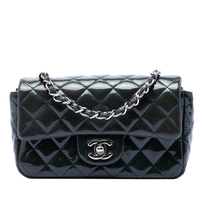 Chanel Mini Rectangular Classic Patent Single Flap