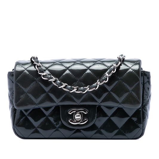 Chanel Mini Rectangular Classic Patent Single Flap