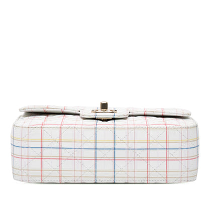 Chanel Mini Rectangular Classic Printed Calfskin Single Flap