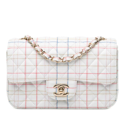 Chanel Mini Rectangular Classic Printed Calfskin Single Flap