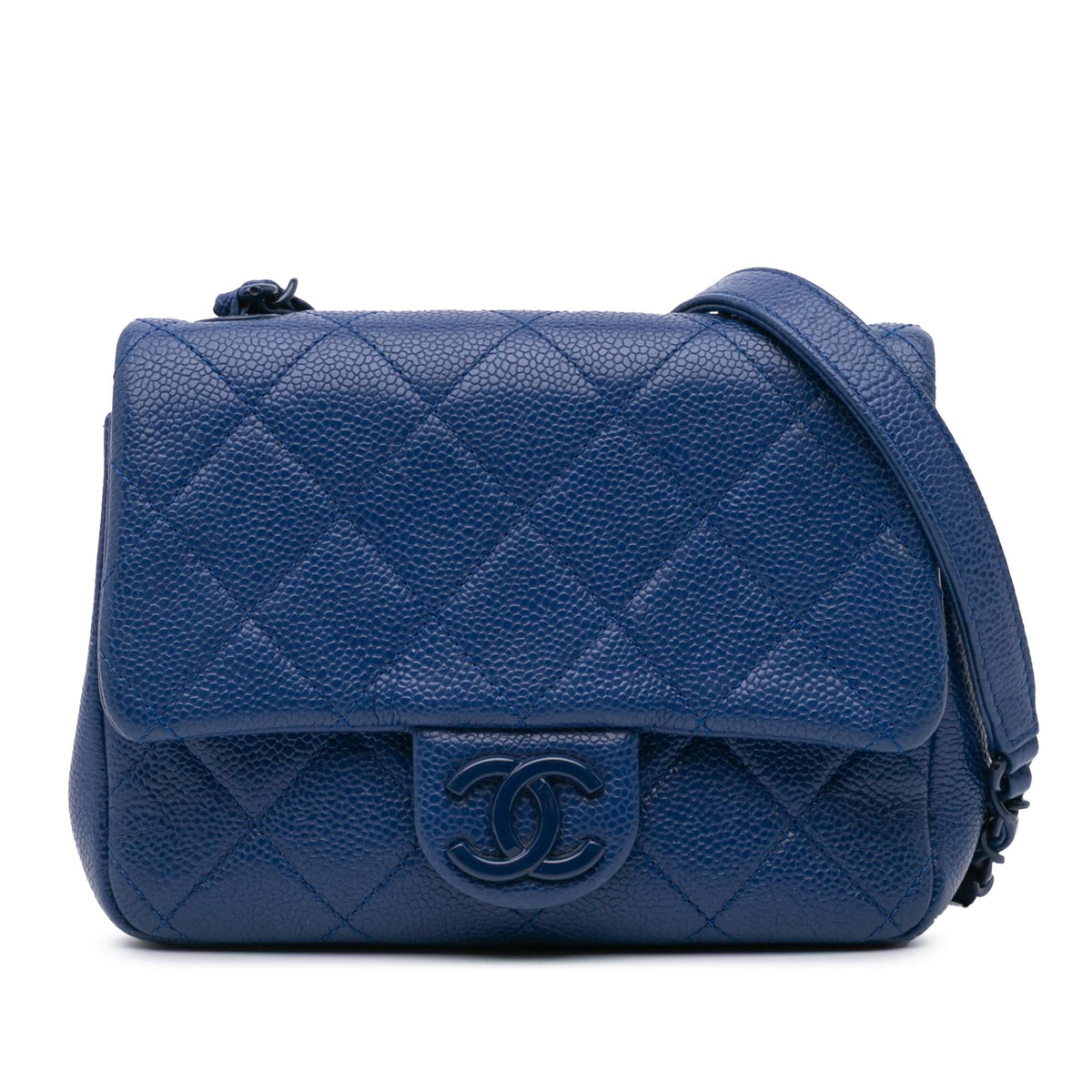 Chanel Mini Square Caviar Incognito Flap