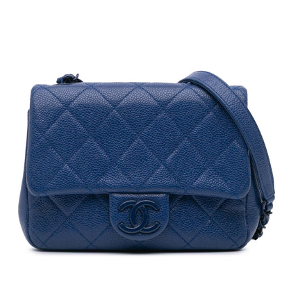 Chanel Mini Square Caviar Incognito Flap