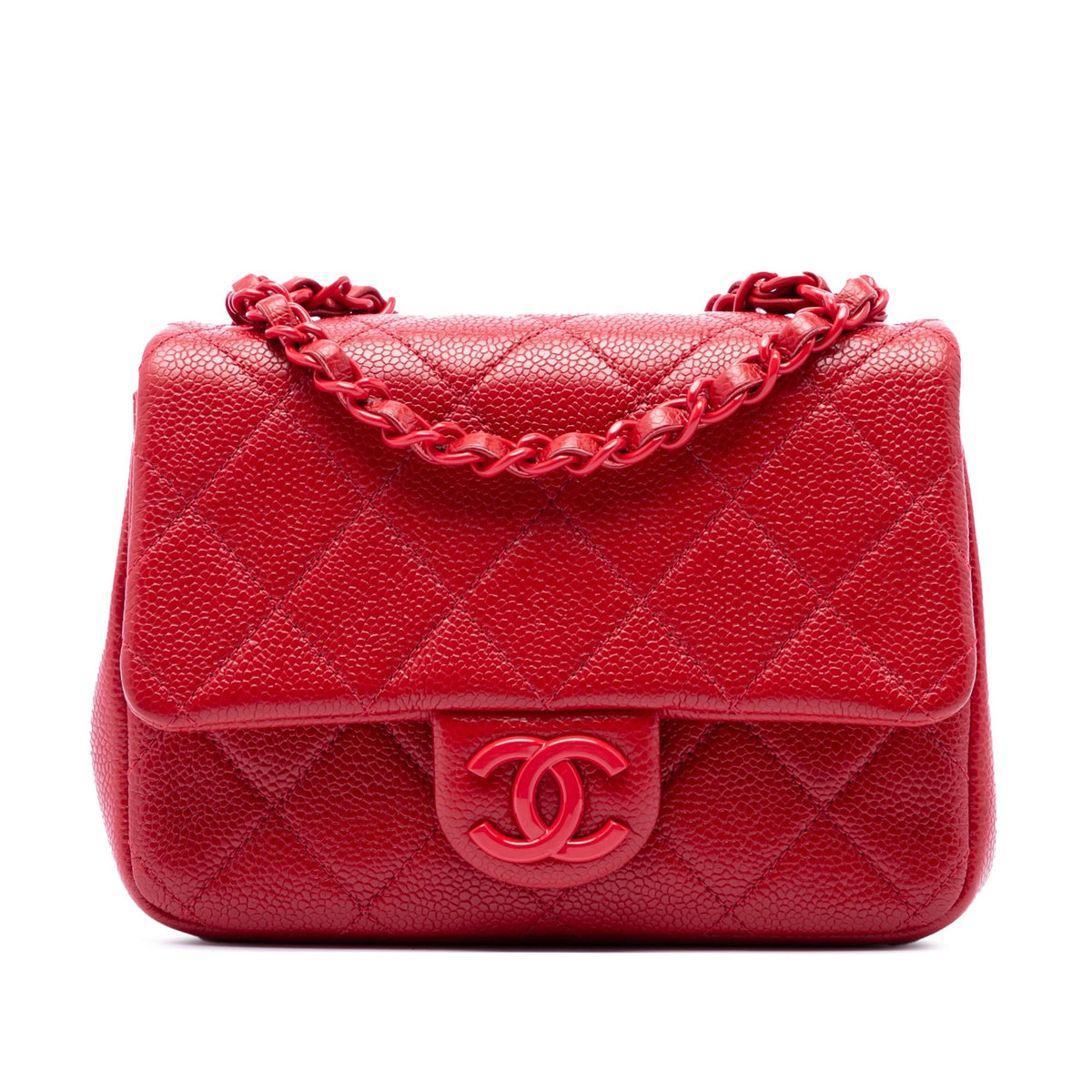 Chanel Mini Square Caviar Incognito Flap