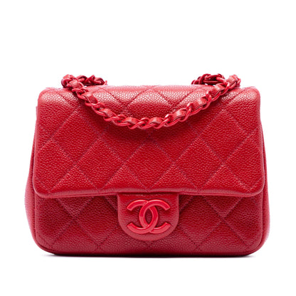 Chanel Mini Square Caviar Incognito Flap