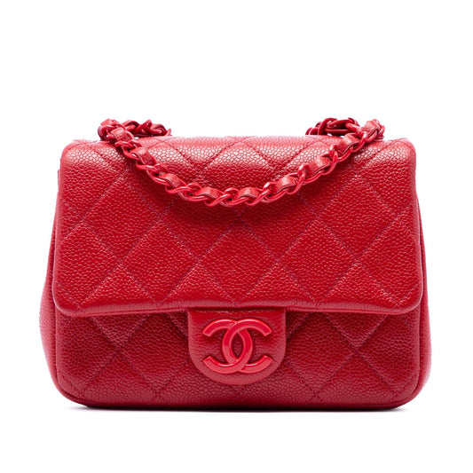 Chanel Mini Square Caviar Incognito Flap
