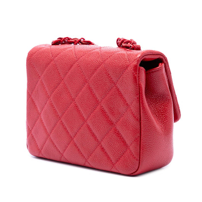 Chanel Mini Square Caviar Incognito Flap