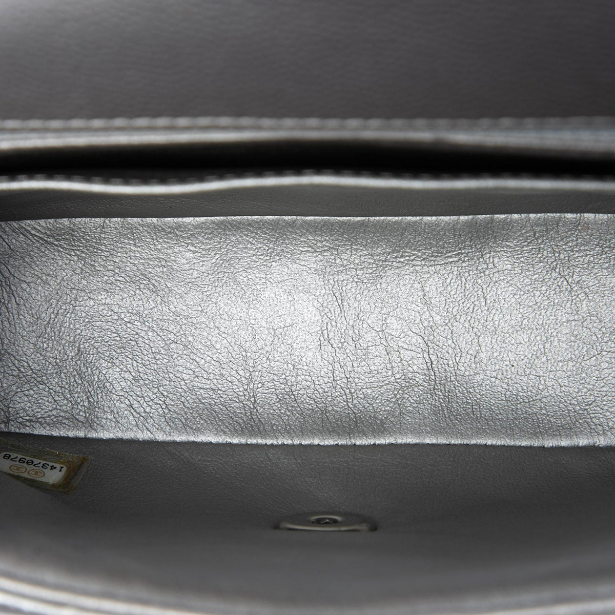 Chanel Mini Square Classic Chevron Caviar Single Flap