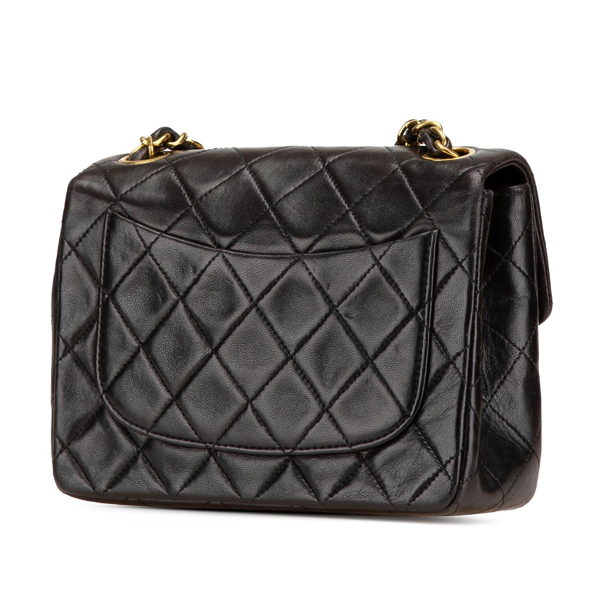 Chanel Mini Square Classic Lambskin Single Flap