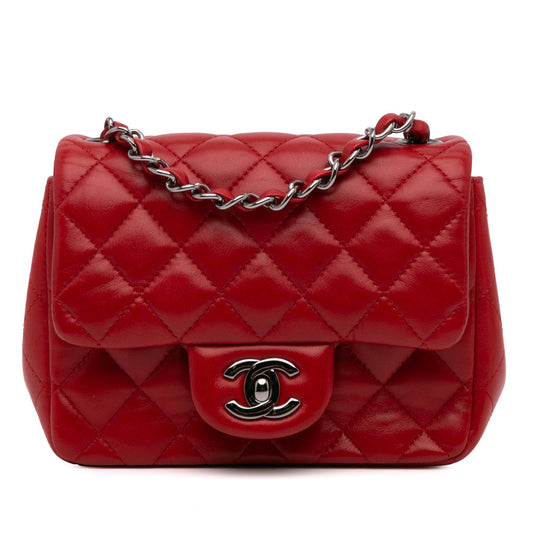 Chanel Mini Square Classic Lambskin Single Flap