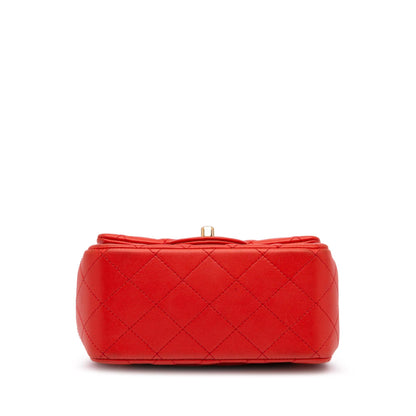Chanel Mini Square Classic Lambskin Single Flap