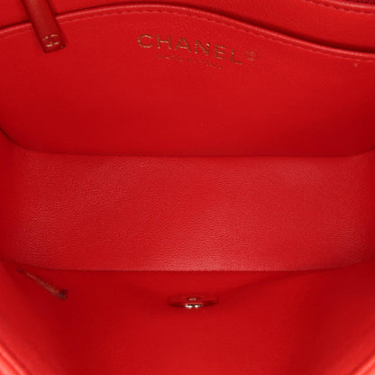 Chanel Mini Square Classic Lambskin Single Flap
