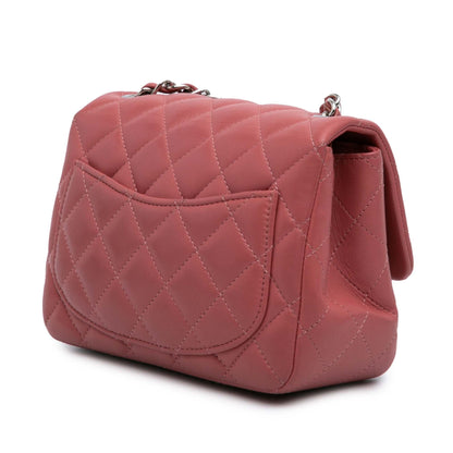 Chanel Mini Square Classic Lambskin Single Flap