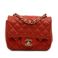 Chanel Mini Square Classic Lambskin Single Flap